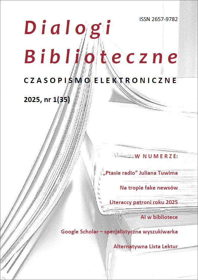 Okładka Dialogów Bibliotecznych nr 35